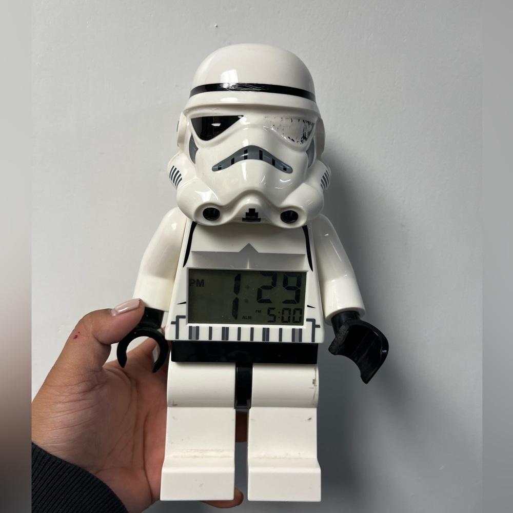 Lego Storm Trooper Alarm Clock